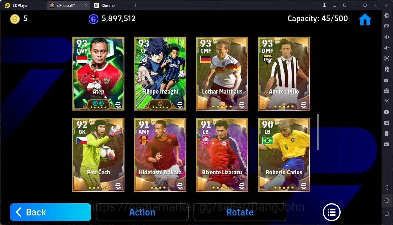 eFootball Accounts Mobile|PW 3150|Legend Pirlo,Cech Etc|Bigtime Yamal image 7