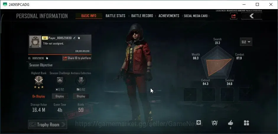 Arena Breakout Accounts MOBILE Lvl 30|SV 16,4M|CV 16M|RL Set|GM AK-12,Fore image 2
