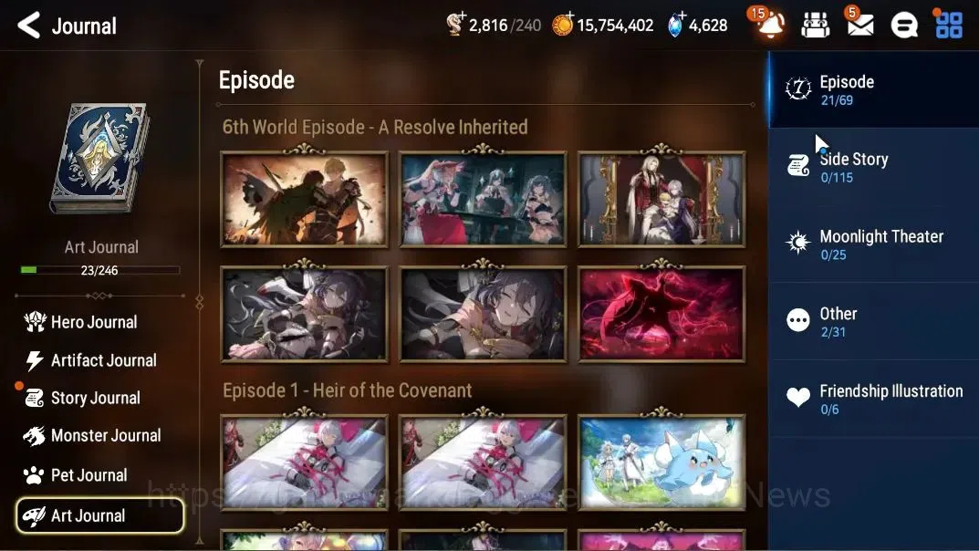 Epic Seven Accounts GLOBAL Unverif|NewEra|6 ML(Salome,EIlynav,HArsetti image 10
