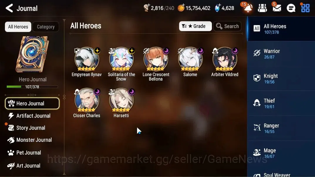 Epic Seven Accounts GLOBAL Unverif|NewEra|6 ML(Salome,EIlynav,HArsetti image 4