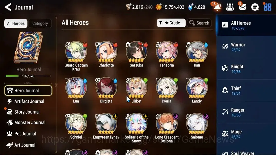 Epic Seven Accounts GLOBAL Unverif|NewEra|6 ML(Salome,EIlynav,HArsetti image 5