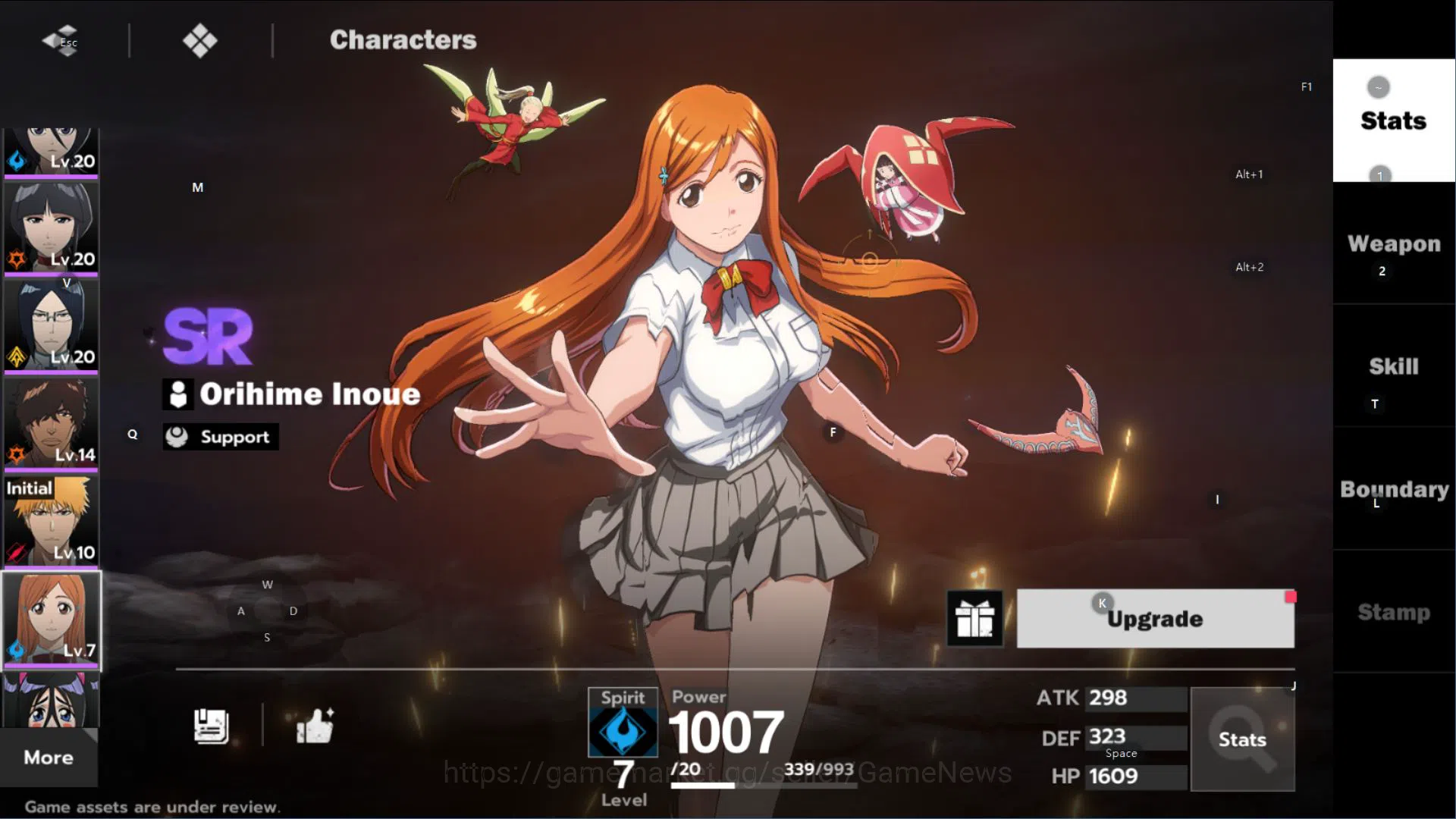 BLEACH: Soul Resonance Accounts Nuverse SEA Lv 16|2 SRR(Ichigo+Byakuya)9SR(Ichigo, image 17