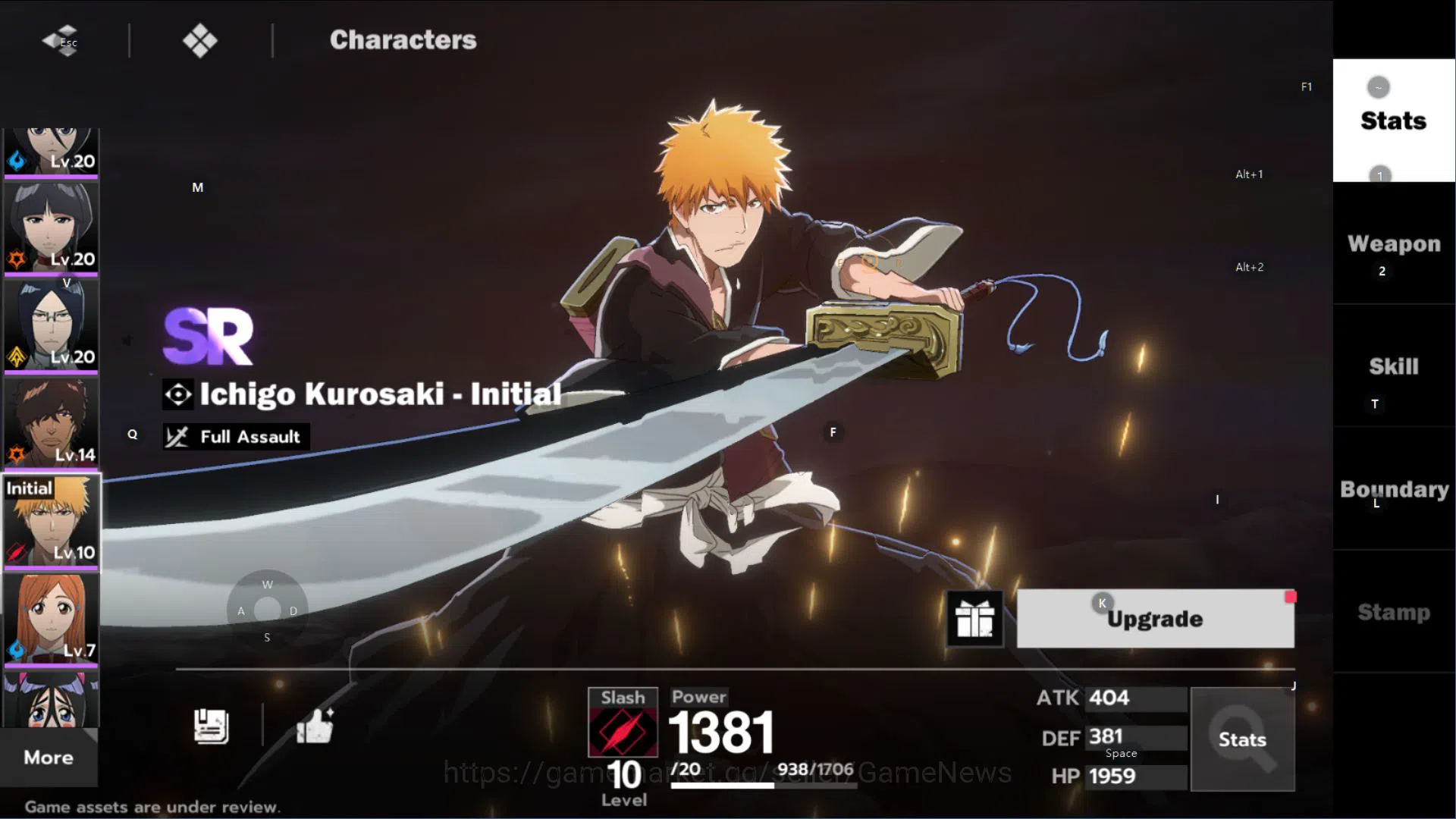 BLEACH: Soul Resonance Accounts Nuverse SEA Lv 16|2 SRR(Ichigo+Byakuya)9SR(Ichigo, image 18