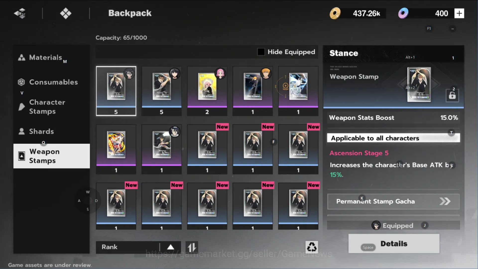 BLEACH: Soul Resonance Accounts Nuverse SEA Lv 16|2 SRR(Ichigo+Byakuya)9SR(Ichigo, image 6