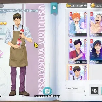 HAIKYU!! FLY HIGH Accounts SEA|Lvl 58|4K DM|7 SP [(Ushijima,Iwaizumi,Oikawa,Kuroo,Akaashi,Bokuto)+Memo,Hinata]|4UR