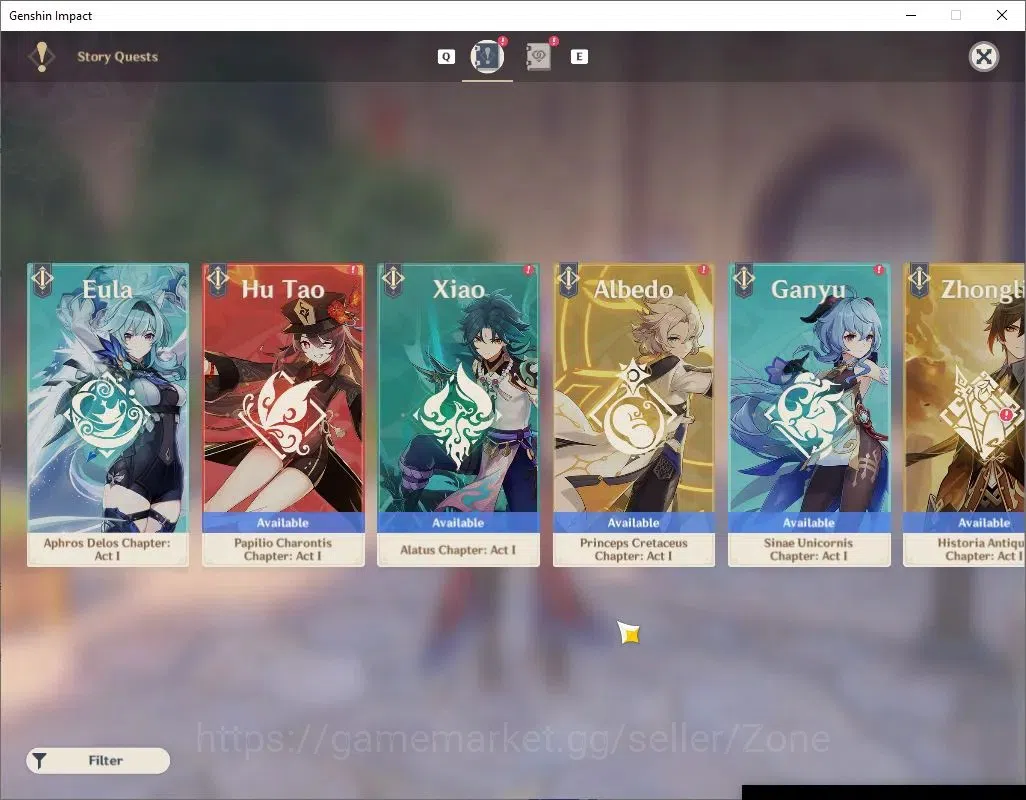 Genshin Impact Accounts ASIA|AR 51|4 Limited + 1 (5* Weapon)|Nefer,Lauma,C image 16