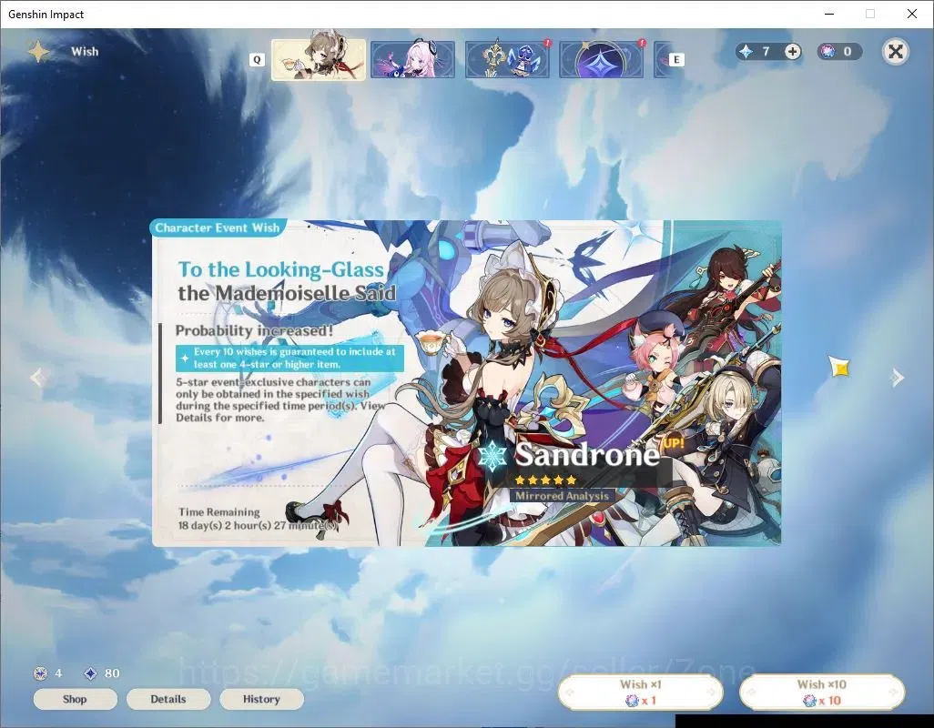 Genshin Impact Accounts ASIA|AR 51|4 Limited + 1 (5* Weapon)|Nefer,Lauma,C image 17
