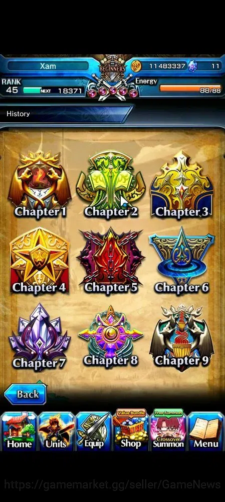 Grand Summoners Accounts Global|Rank 45|19 Ascend 2 TW(Youmu,Choi)+TW,S Miy image 12