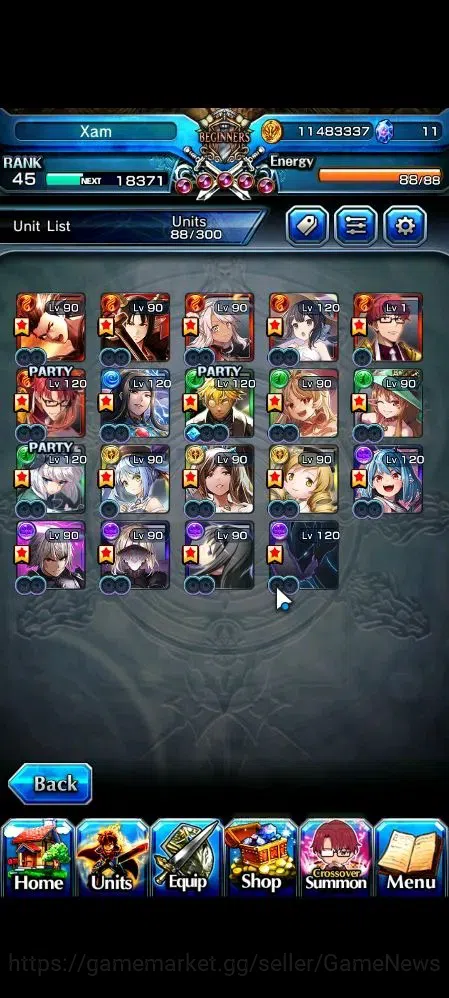 Grand Summoners Accounts Global|Rank 45|19 Ascend 2 TW(Youmu,Choi)+TW,S Miy image 4