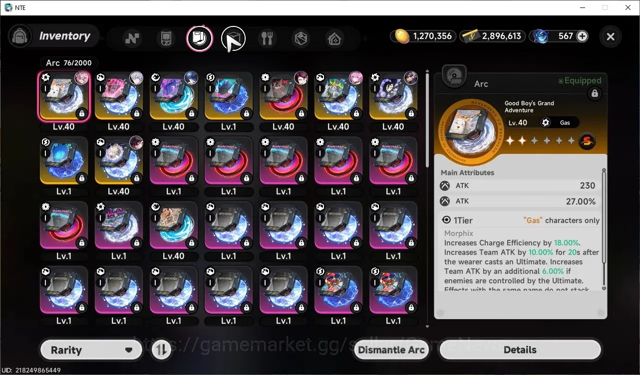 Neverness to Everness Accounts GLOBAL SEA|HL 28|Tyc 18|3 SSR| Hotori Awk 2+Sign,  image 16