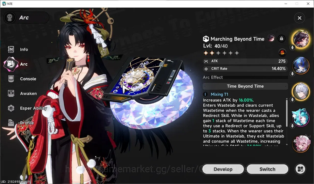 Neverness to Everness Accounts GLOBAL SEA|HL 28|Tyc 18|3 SSR| Hotori Awk 2+Sign,  image 2
