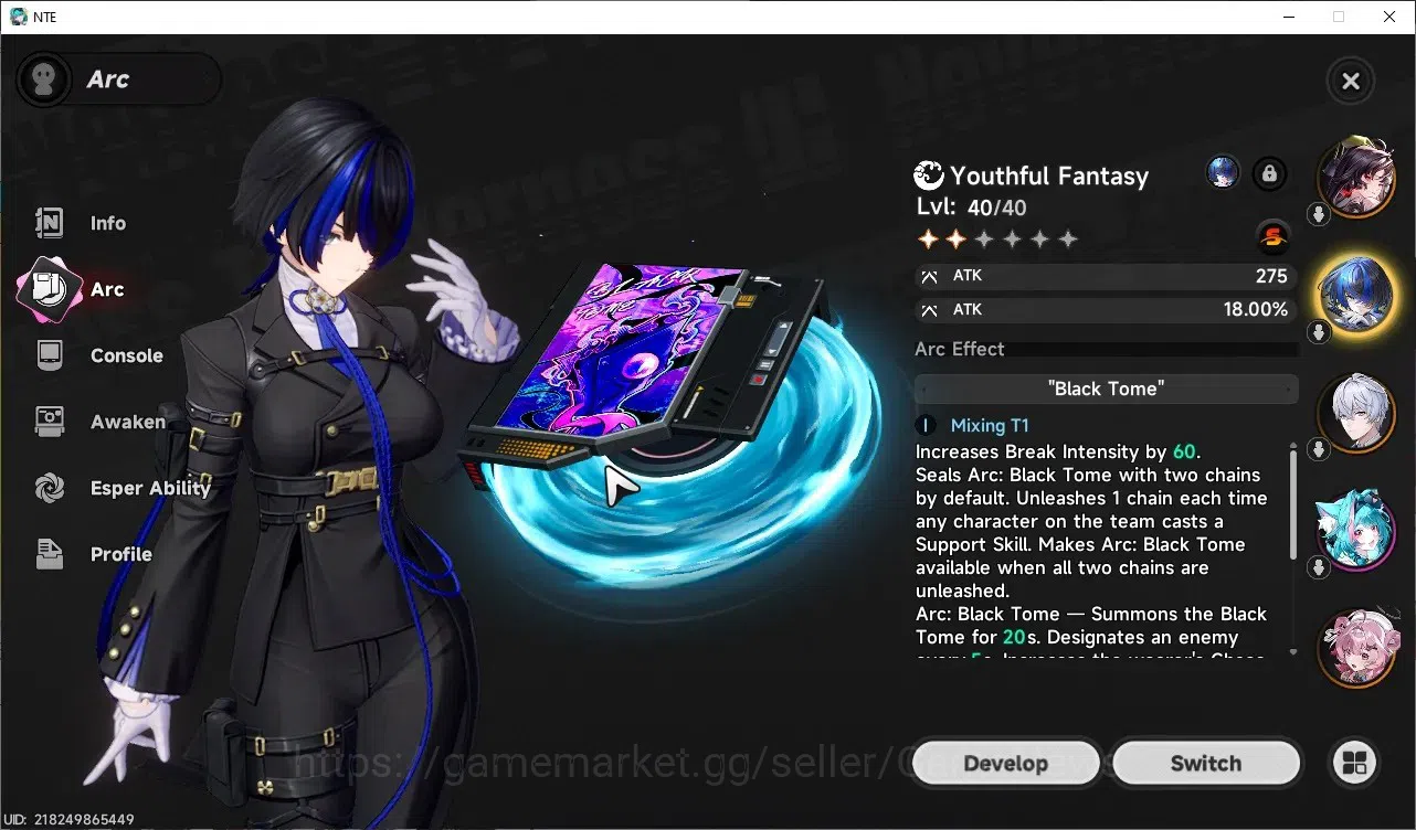 Neverness to Everness Accounts GLOBAL SEA|HL 28|Tyc 18|3 SSR| Hotori Awk 2+Sign,  image 6