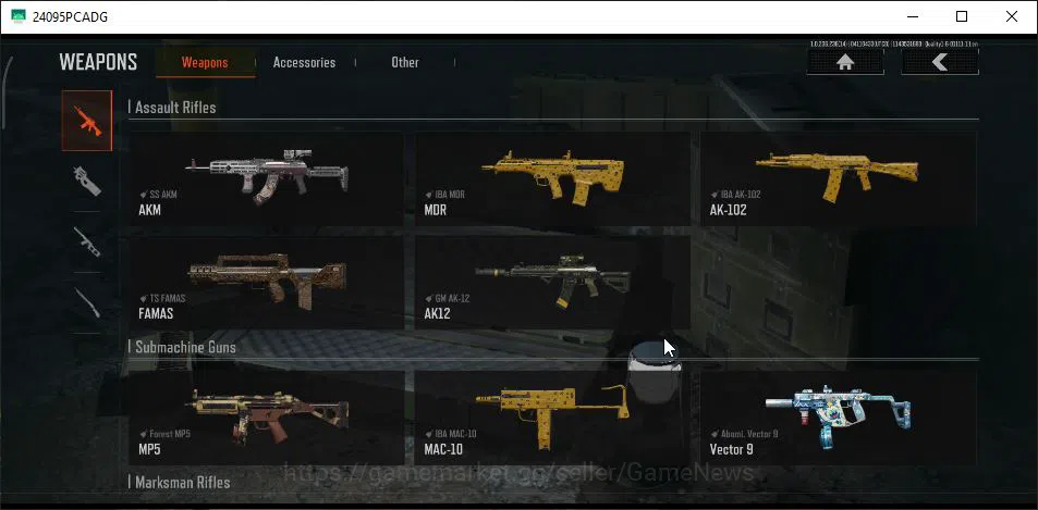 Arena Breakout Accounts Mid-Tier MOBILE Lv30|SV 56M|CV 10M|AKM SS,AK12 GM,MP5 Forest,SQB M110 Speed,Etc|CN 5