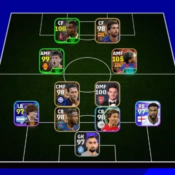 eFootball Accounts Others Android|PW 3037|Lamine Yamal Big T,Lionel Messi Show T,Etc|2026|Check SS EFB34136B
