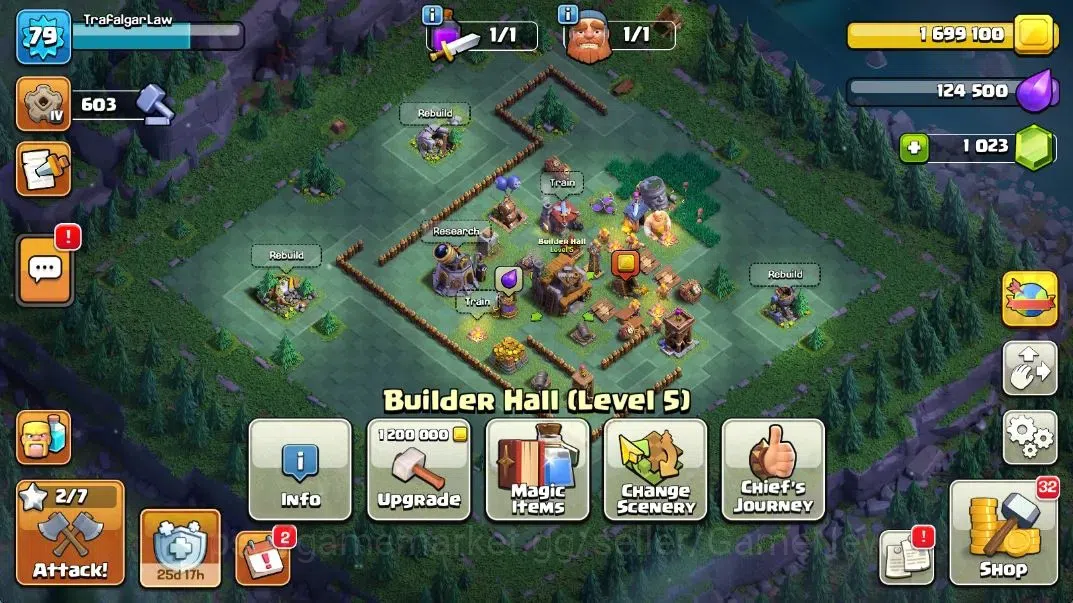 Clash of Clans Accounts TH 15 - BH 5|LV 79|HH 9|BK 35,AQ 43,GW 30,MP 32,RC image 12