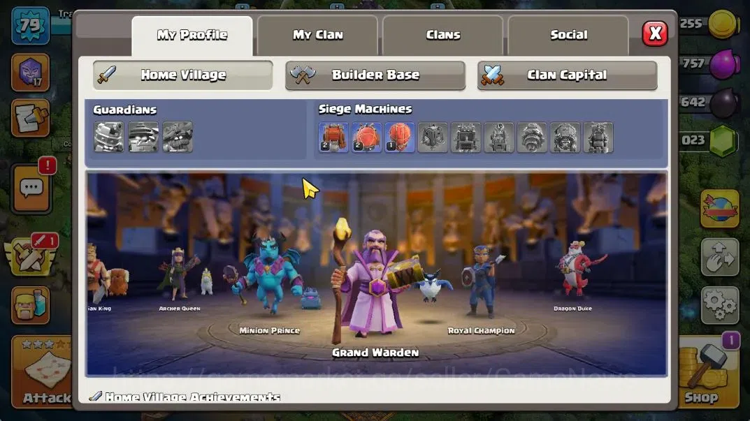 Clash of Clans Accounts TH 15 - BH 5|LV 79|HH 9|BK 35,AQ 43,GW 30,MP 32,RC image 4