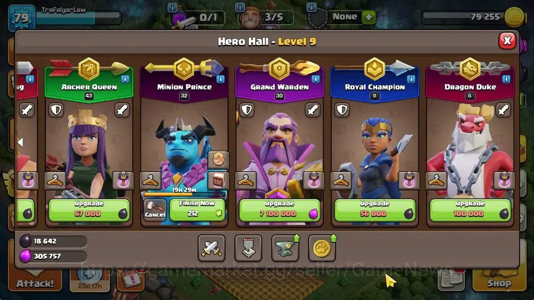 Clash of Clans Accounts TH 15 - BH 5|LV 79|HH 9|BK 35,AQ 43,GW 30,MP 32,RC image 9