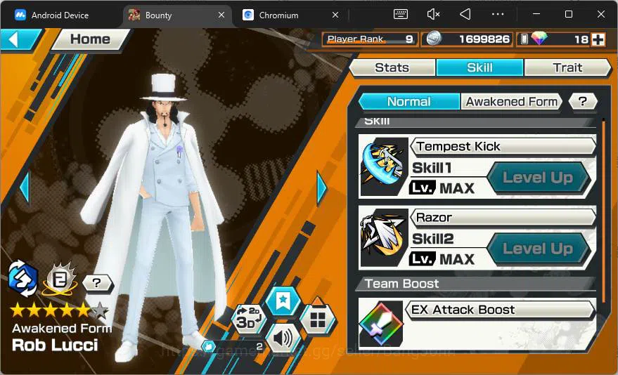 One Piece Bounty Rush Accounts Others GLOBAL|2 ex|Gear5 Luffy,Awaken RobLucci,Tobi Roppo,Stusy,CP9 Jabra|check SS|OPBR145B 8