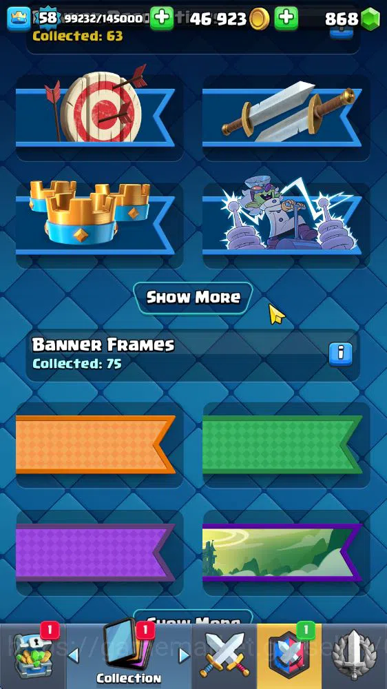 Clash Royale Accounts Midgame Lv 58|Trophy 10585|KTL 15|Limited Skin|Card 118|14 EVO 5 Champ 21 Legendary 33 Epic 30 Rare |2 17