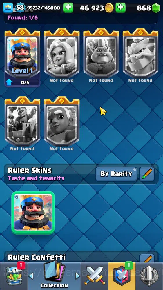 Clash Royale Accounts Midgame Lv 58|Trophy 10585|KTL 15|Limited Skin|Card 118|14 EVO 5 Champ 21 Legendary 33 Epic 30 Rare |2 19