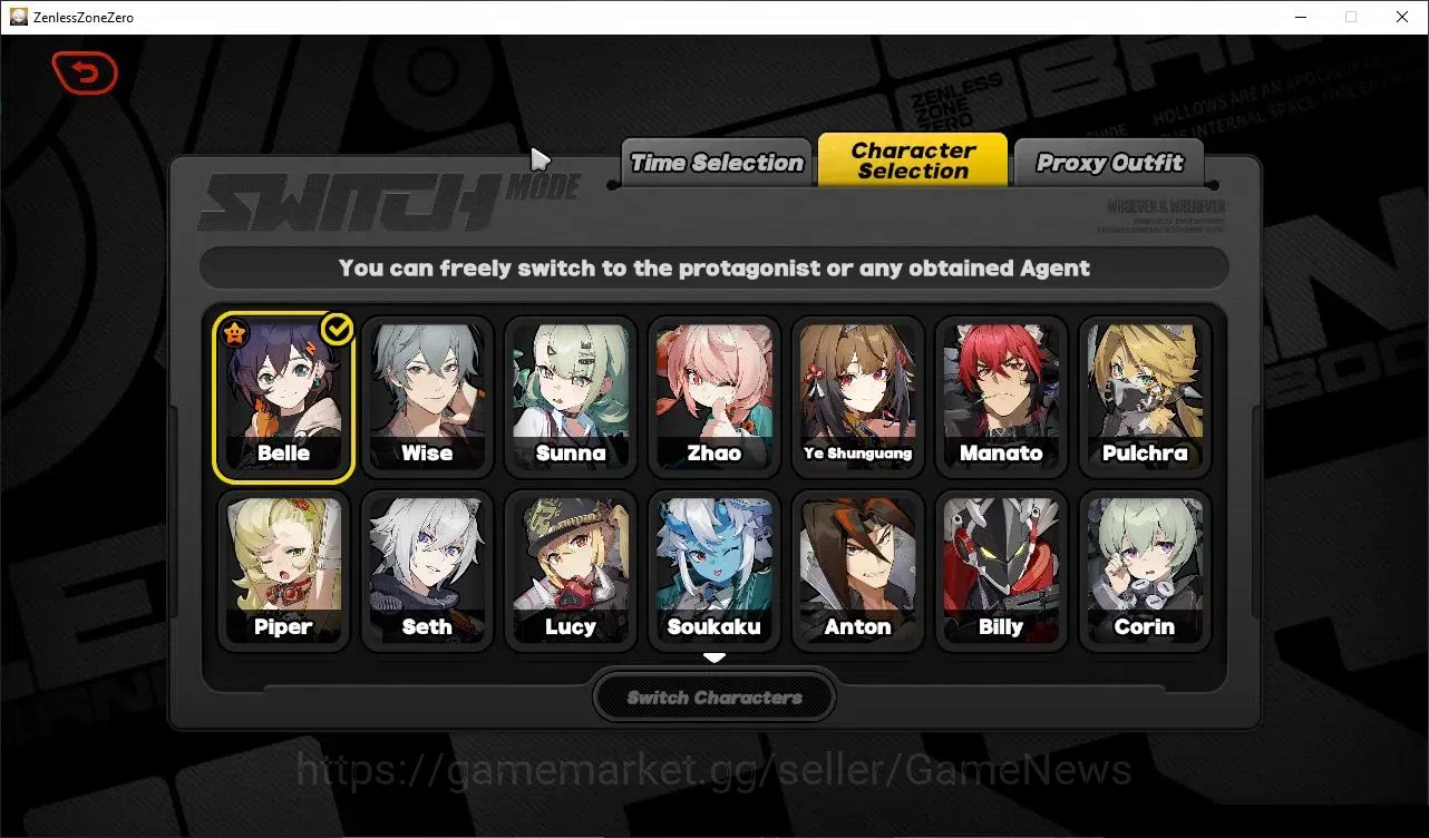 Zenless Zone Zero Accounts Starter Asia|IK 35|3 Limited [Ye Shunguang,Sunna,Zhao] +2 STD Char|+1 S Bangboo|Jane Doe 3