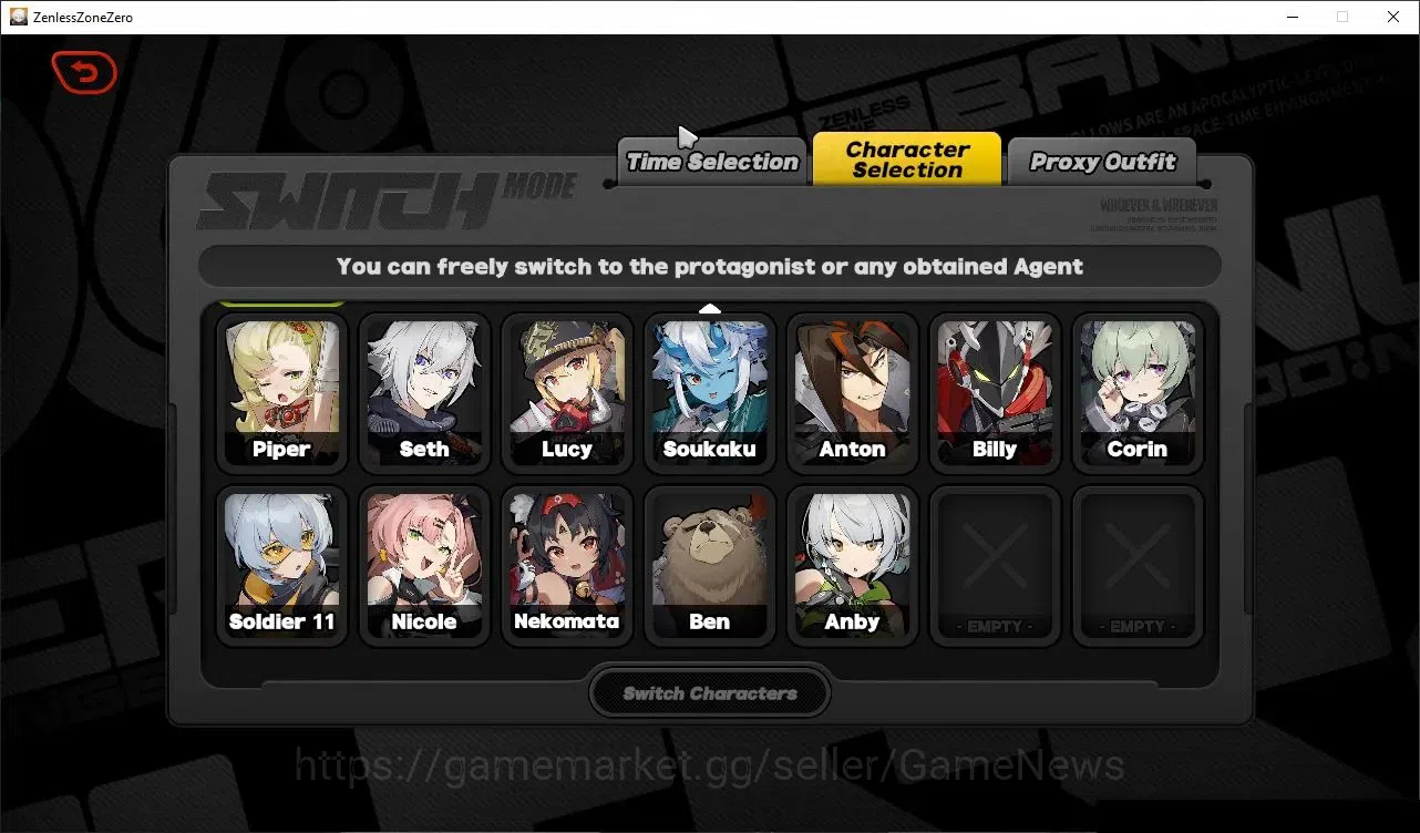 Zenless Zone Zero Accounts Starter Asia|IK 35|3 Limited [Ye Shunguang,Sunna,Zhao] +2 STD Char|+1 S Bangboo|Jane Doe 4