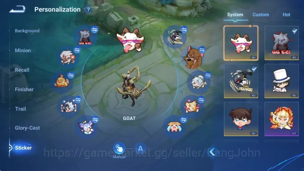 Honor of Kings Accounts Rare Skin Global|113H 286S|Mythic Lu Bu|JJK Gojo|AOT Eren&Mikasa|Bleach Ichigo&Byakuya|Ultramen 15