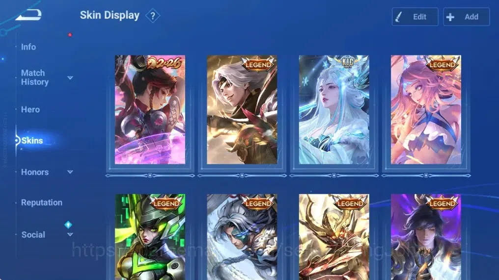 Honor of Kings Accounts Rare Skin Global|113H 286S|Mythic Lu Bu|JJK Gojo|AOT Eren&Mikasa|Bleach Ichigo&Byakuya|Ultramen 5