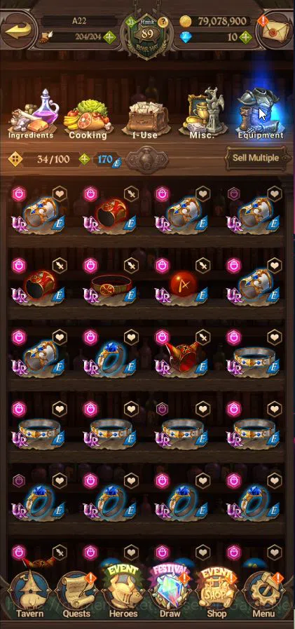 The Seven Deadly Sins: Grand Cross Accounts Asia|3,2M CC|2LR+6UR+Many Collabs|King&Diane 2/6,E image 5