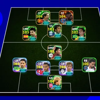 eFootball Accounts Legends & Iconic Players EFOOTBALL COLLECTIVE 3184+ | BIGTIME OUSMANE DEMBELE,XABI ALONSO,M OWEN,KAKA,F