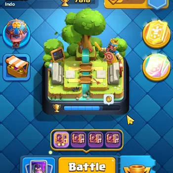 Clash Royale Midgame Lv 40|Trophy 7818|KTL 13|Limited Skin|Card 121|4 H image 1