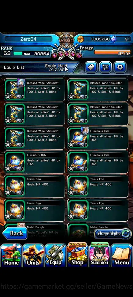 Grand Summoners Accounts Global|Rank 53|12 Ascend+9 TW|(Sayaka,Touma,S Chlo image 15