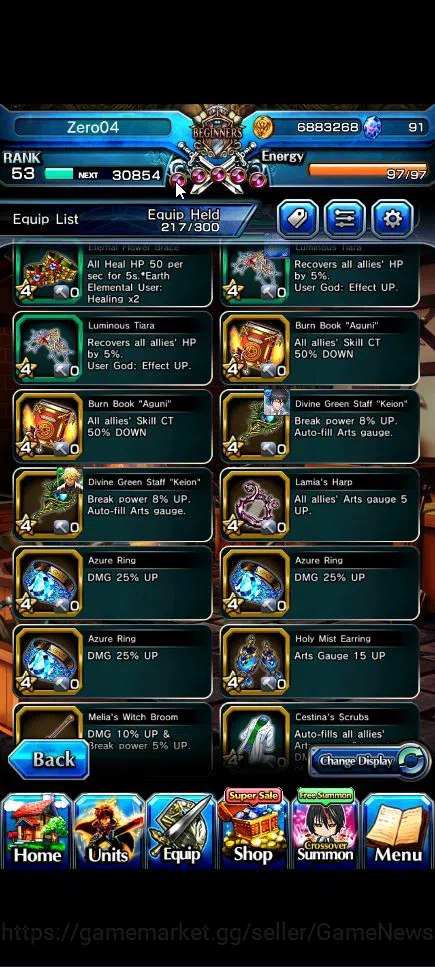 Grand Summoners Accounts Global|Rank 53|12 Ascend+9 TW|(Sayaka,Touma,S Chlo image 9