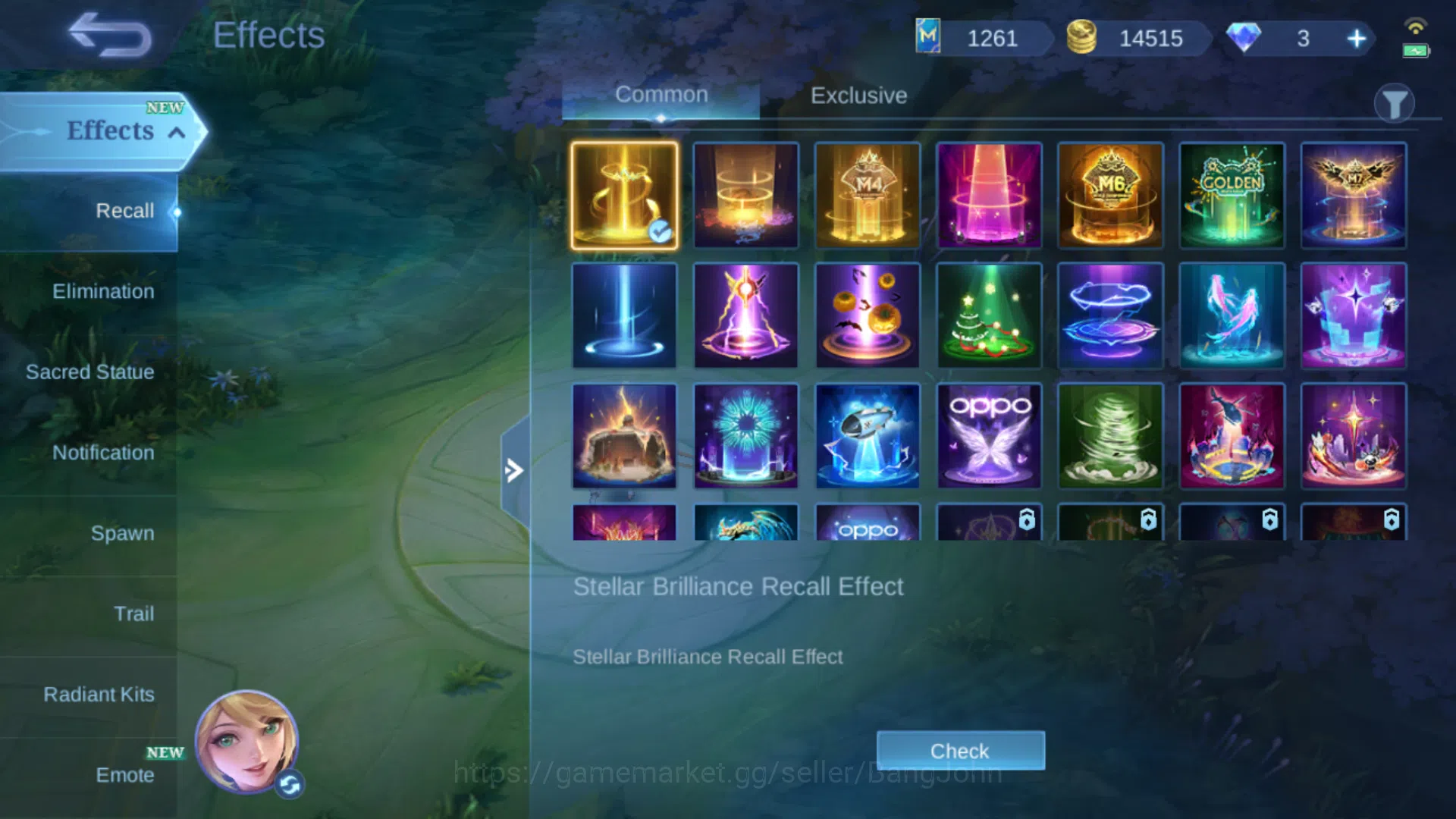 Mobile Legends: Bang Bang Accounts Others Hero 71 | Skin 116 | Emblem Max 3 (Sisanya 59 Semua) | Epic YSS | Epic Roger 10