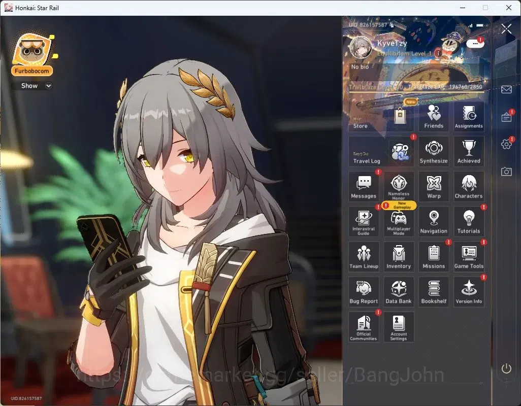 Honkai Star Rail Accounts Asia | TL 30 | 3 Lim 5* Char+Sign | Silver Wolf+Si image 1
