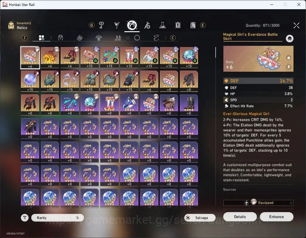 Honkai Star Rail Accounts Asia | TL 30 | 3 Lim 5* Char+Sign | Silver Wolf+Si image 10