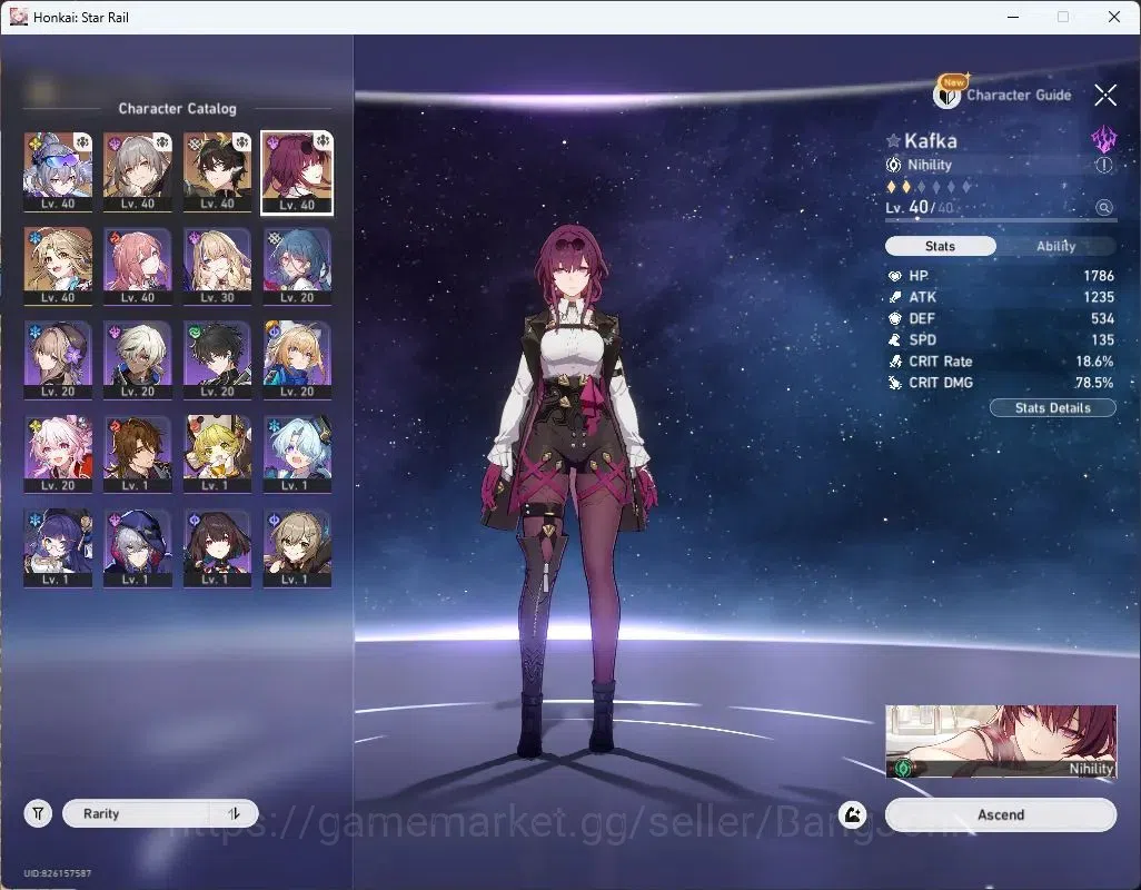 Honkai Star Rail Accounts Asia | TL 30 | 3 Lim 5* Char+Sign | Silver Wolf+Si image 5