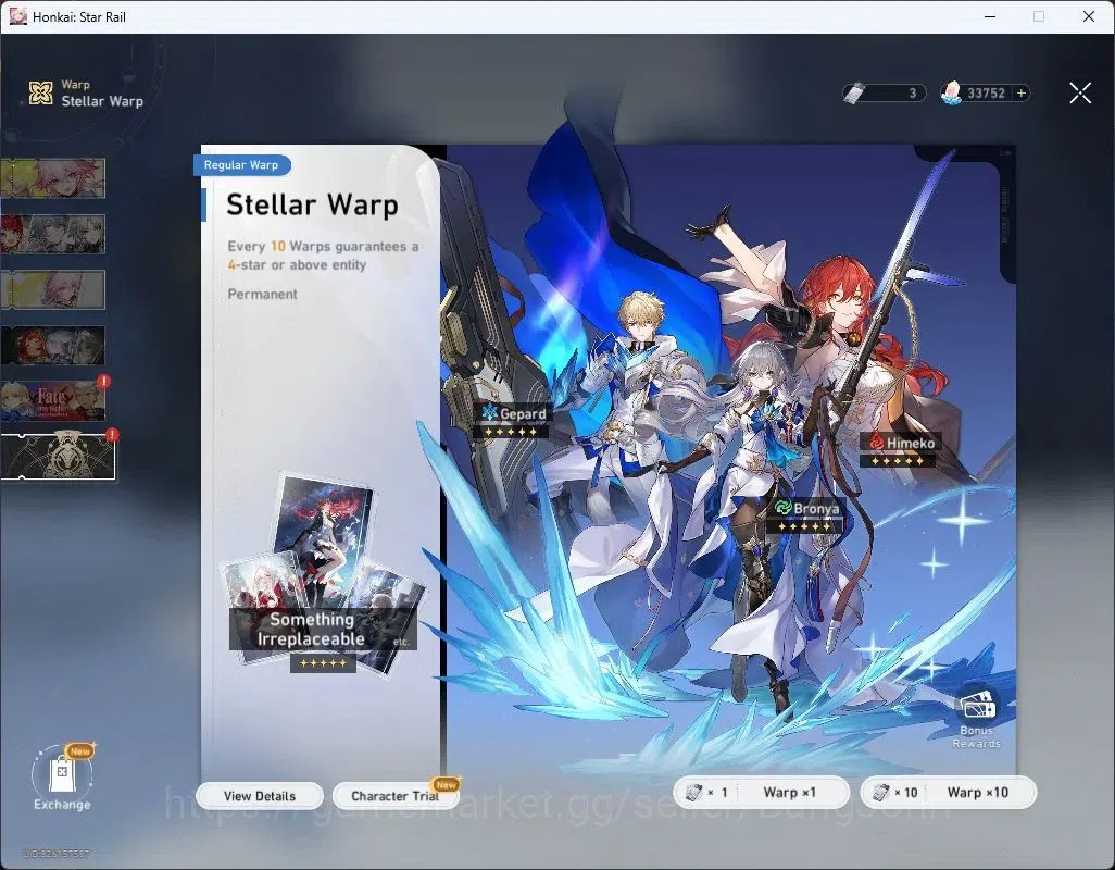 Honkai Star Rail Accounts Asia | TL 30 | 3 Lim 5* Char+Sign | Silver Wolf+Si image 7