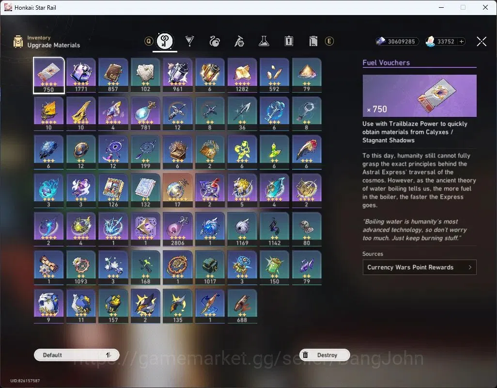 Honkai Star Rail Accounts Asia | TL 30 | 3 Lim 5* Char+Sign | Silver Wolf+Si image 8