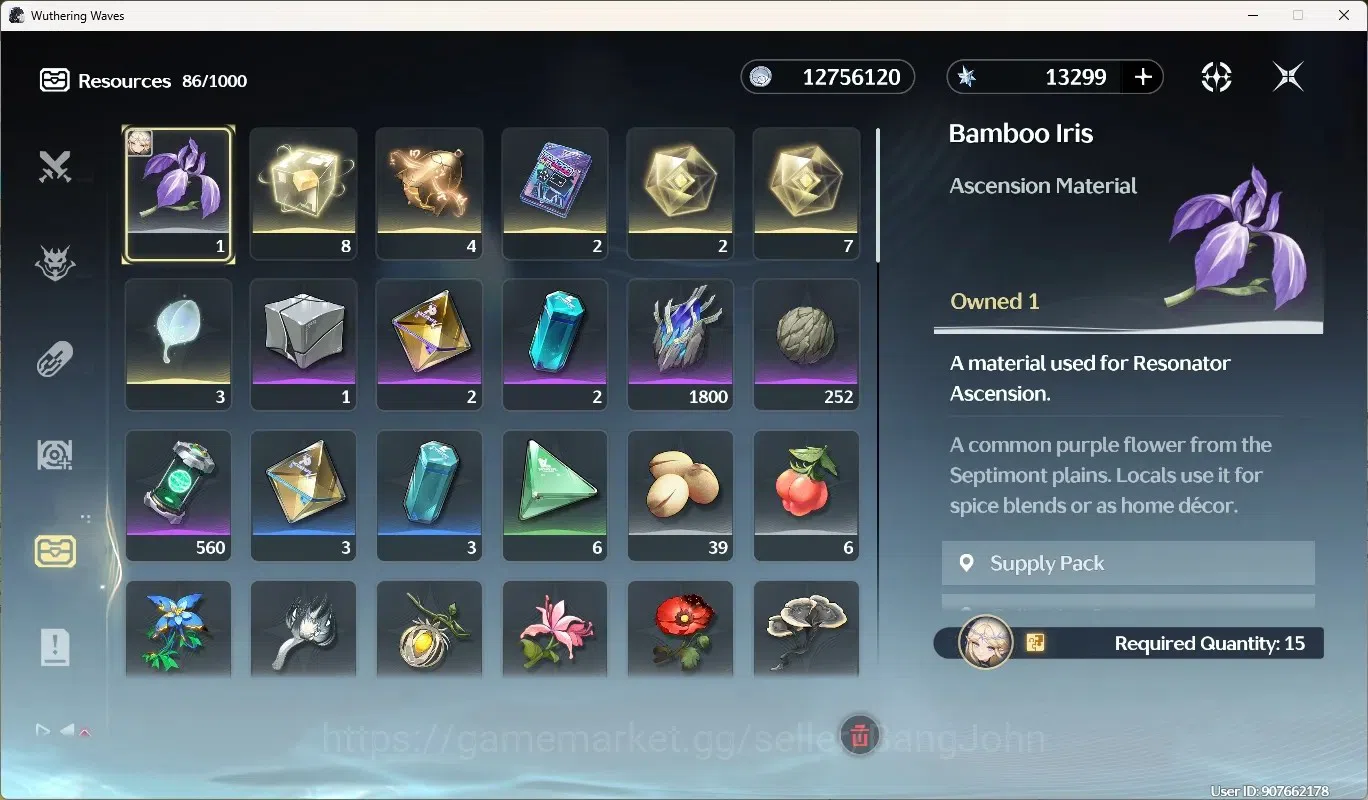 Wuthering Waves Accounts Others SEA|UL 52|Rank 6|3 Char Limited [CartethyiaRc3,Lucy Rc3]+Sign,Rebecca|13,299 Astrite| Mc 10