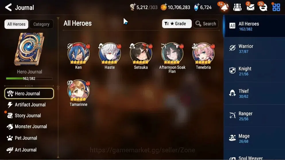 Epic Seven Accounts GLOBAL|9ML (S Teyou, C Pavel, A Laika, D Lilibet, image 4