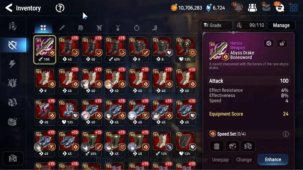 Epic Seven Accounts GLOBAL|9ML (S Teyou, C Pavel, A Laika, D Lilibet, image 7