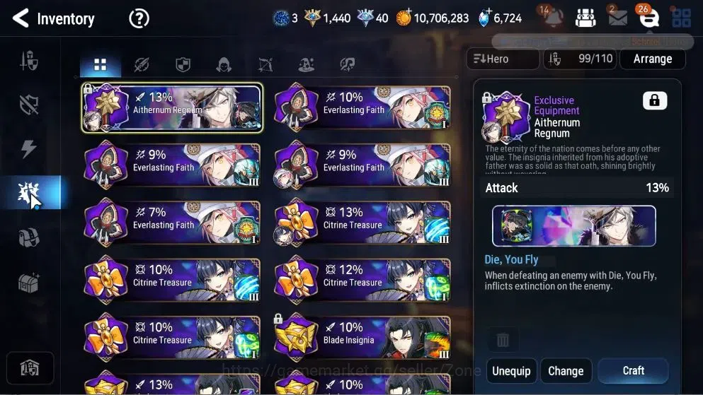 Epic Seven Accounts GLOBAL|9ML (S Teyou, C Pavel, A Laika, D Lilibet, image 9