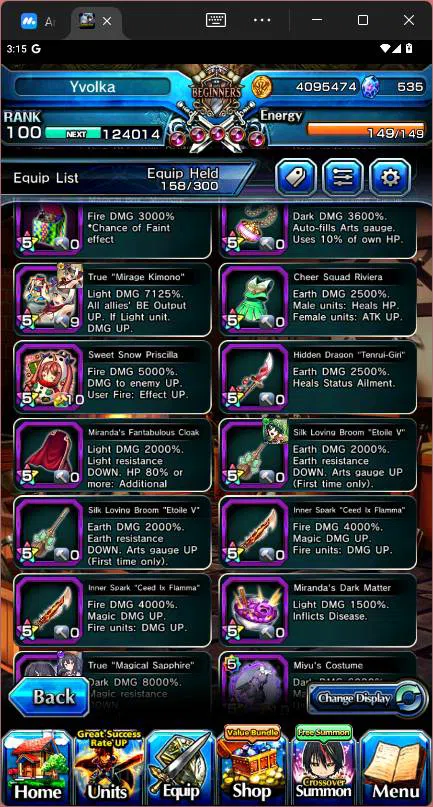 Grand Summoners Accounts GLOBAL|15 Ascend|Okarun TW,SummerMIyu,Aira,WH Fen, image 6