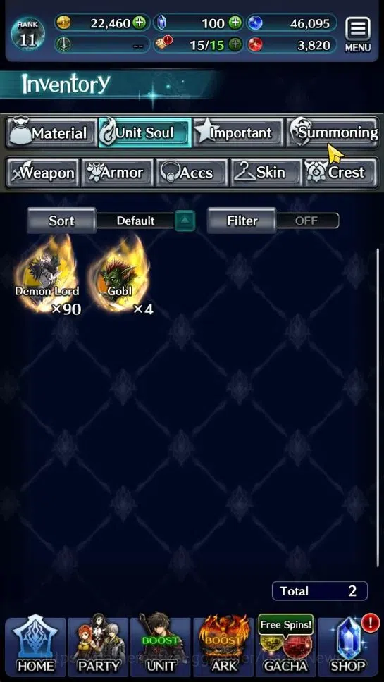 Last Cloudia Accounts GLOBAL|Rank 11|Top Tier Unit [Demon Lord Judecca-S image 11