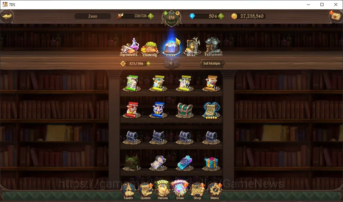 The Seven Deadly Sins: Grand Cross Accounts Asia|8,1M CC|8 LR+10 UR+Many Collab|Cusack2/6,Ludo image 5