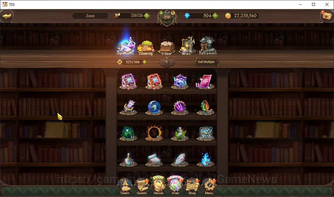 The Seven Deadly Sins: Grand Cross Accounts Asia|8,1M CC|8 LR+10 UR+Many Collab|Cusack2/6,Ludo image 7