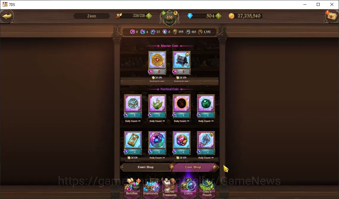The Seven Deadly Sins: Grand Cross Accounts Asia|8,1M CC|8 LR+10 UR+Many Collab|Cusack2/6,Ludo image 8