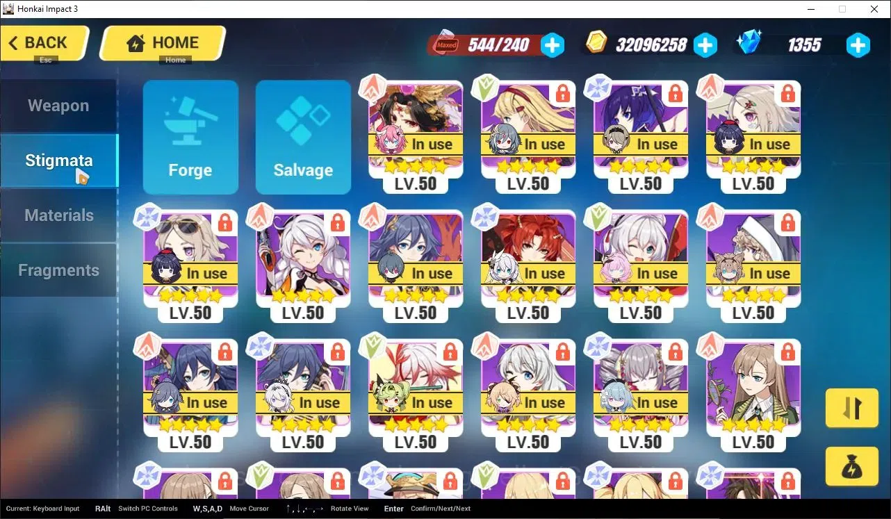 Honkai Impact 3rd Accounts End-Game SEA|Lv 88|3 Fulset|[Bronya N-EX,Sonque Jovi,Sparkle Maestro Cameo],Raiden HeHo3/4,Kiana 10