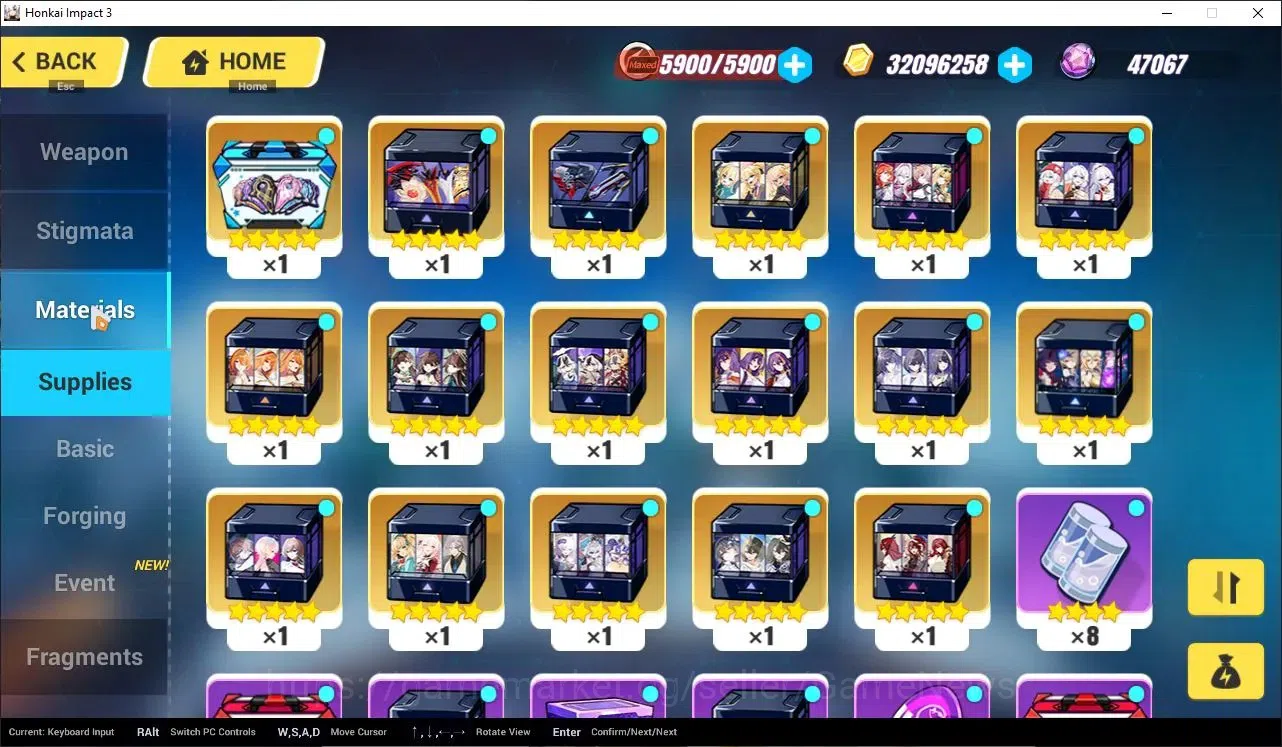 Honkai Impact 3rd Accounts End-Game SEA|Lv 88|3 Fulset|[Bronya N-EX,Sonque Jovi,Sparkle Maestro Cameo],Raiden HeHo3/4,Kiana 11
